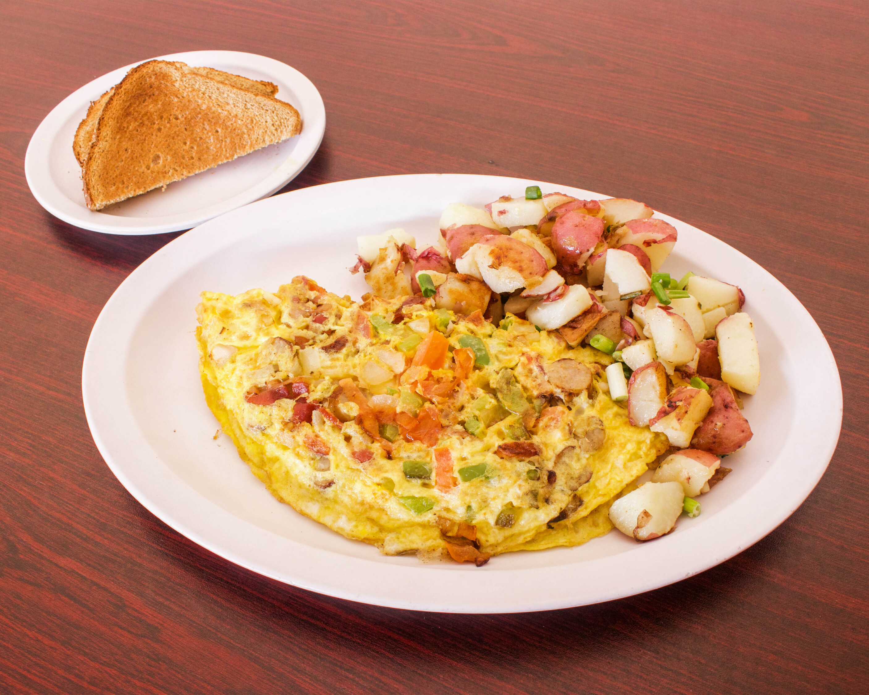 Order Combo Omelet food online from Cafe Of The Bay store, Oakland on bringmethat.com
