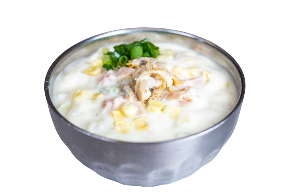 Order CLAM CHOWDER food online from Ceviche Craft store, Chula Vista on bringmethat.com