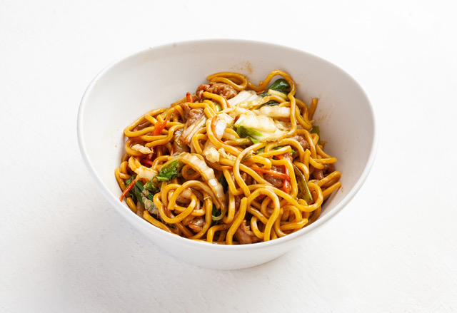Order Beef Lo Mein food online from China Bowl Express store, Charlotte on bringmethat.com