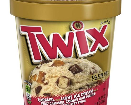 Order Twix Ice Cream Pint food online from Abc Discount Store store, San Diego on bringmethat.com