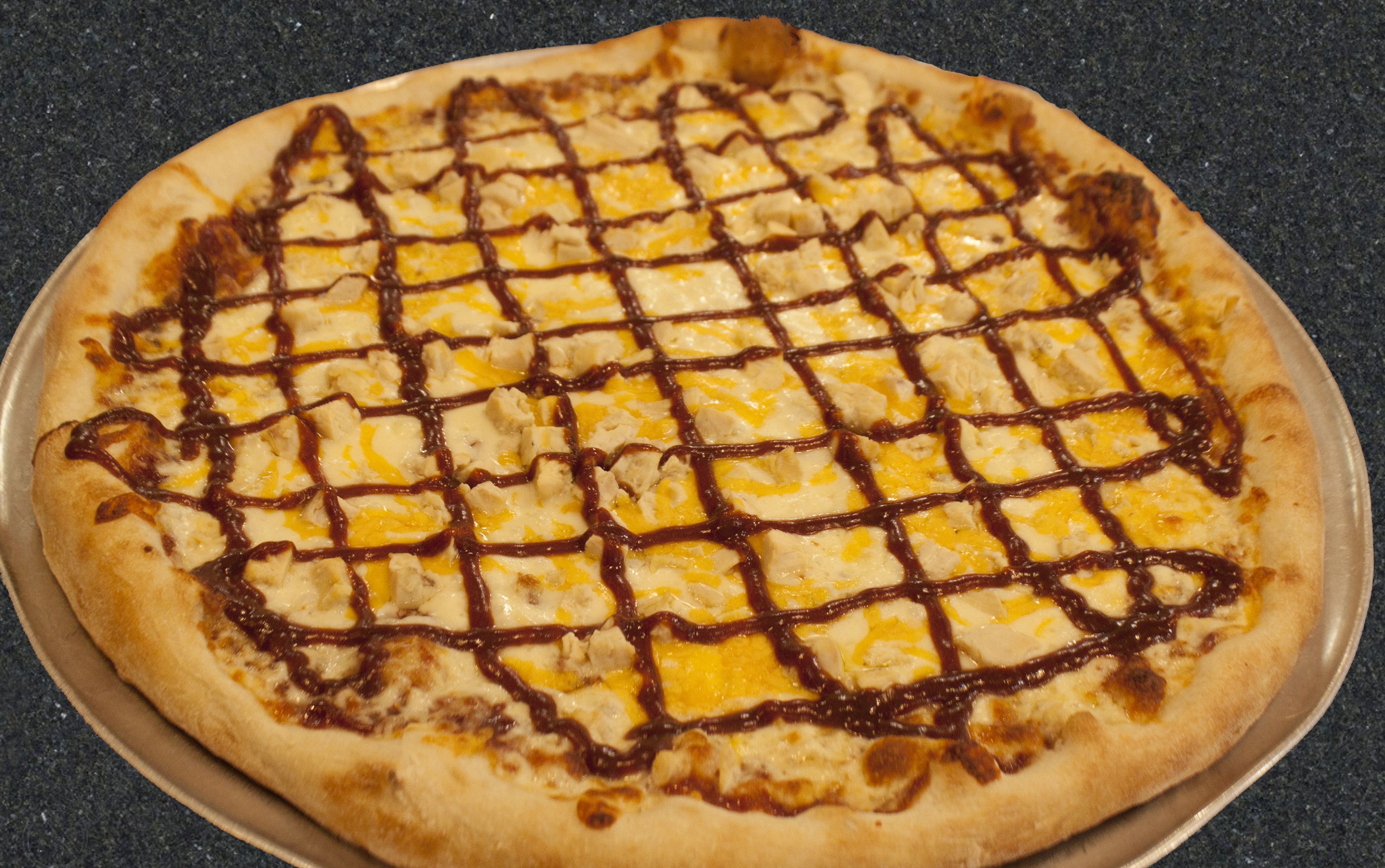 Order Barbeque Chicken Pizza food online from Kasa Pizza store, Cresco on bringmethat.com