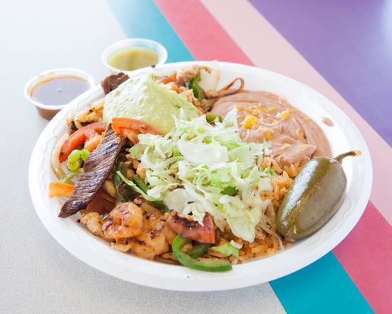 Order #3 Fajitas Mix food online from Rancherito's Mexican Food store, Taylorsville on bringmethat.com