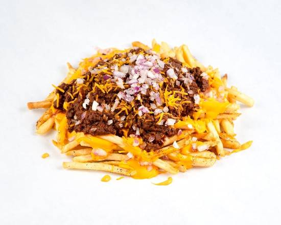 Order CHILI CHEESE FRIES food online from Funky Fries & Burgers store, El Cajon on bringmethat.com