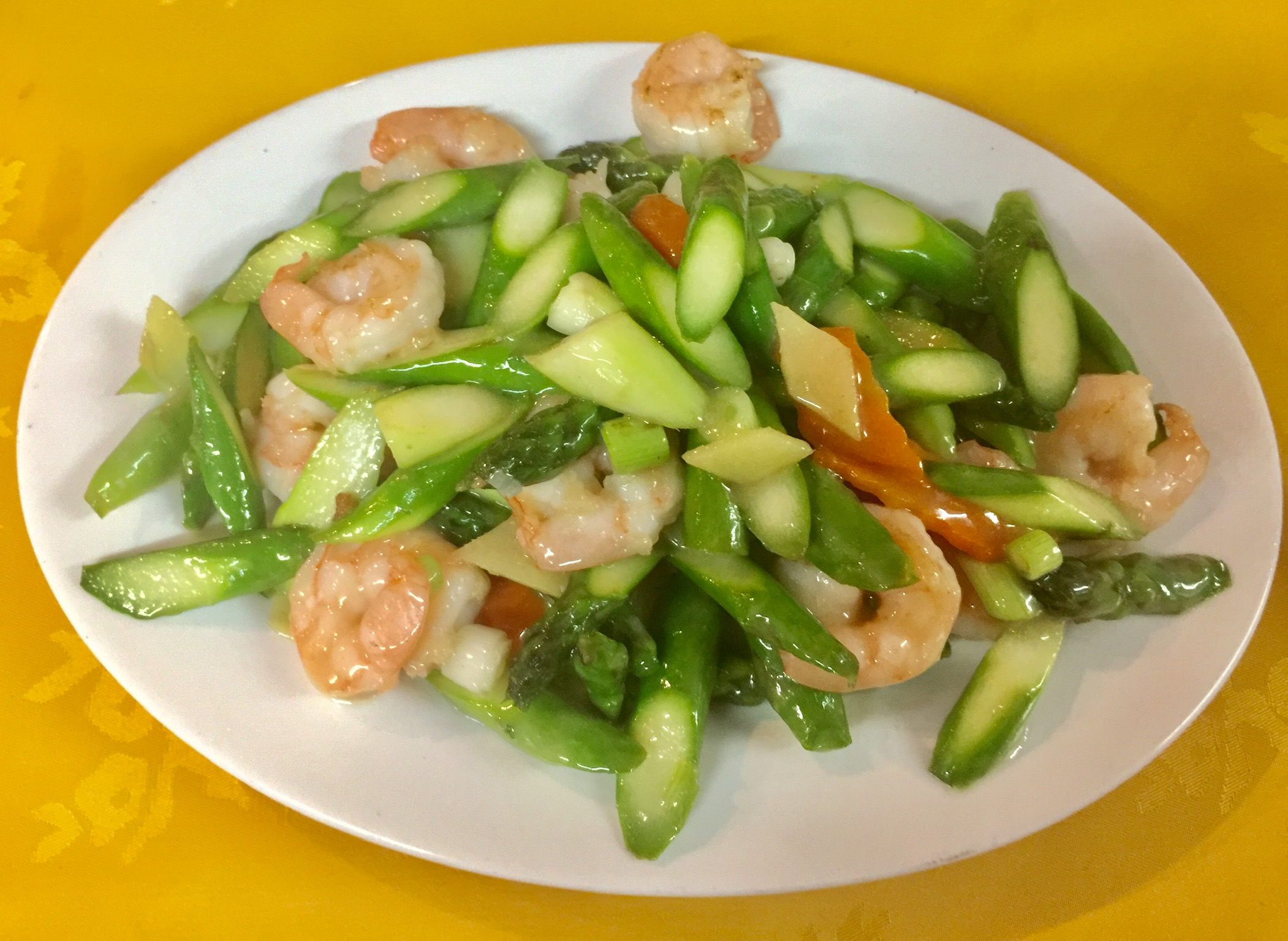 Order 193. Shrimp with Asparagus 芦 笋 虾 仁 food online from Fortune House store, Los Angeles on bringmethat.com
