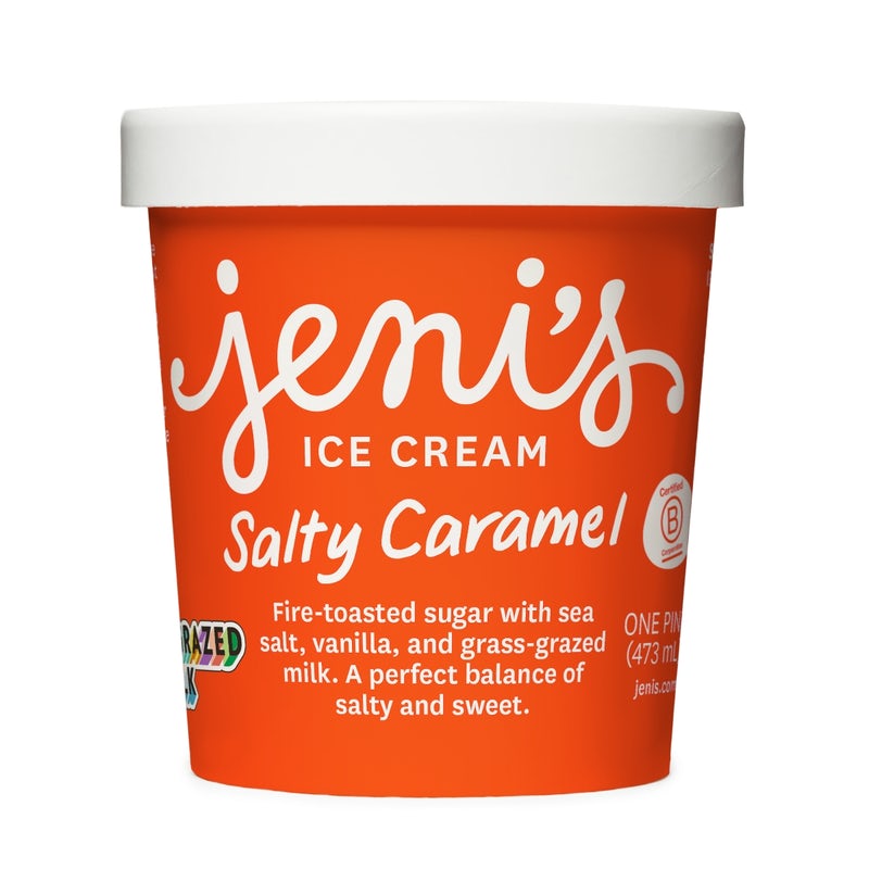 Order Salty Caramel Pint food online from Jeni Splendid Ice Cream store, Washington on bringmethat.com