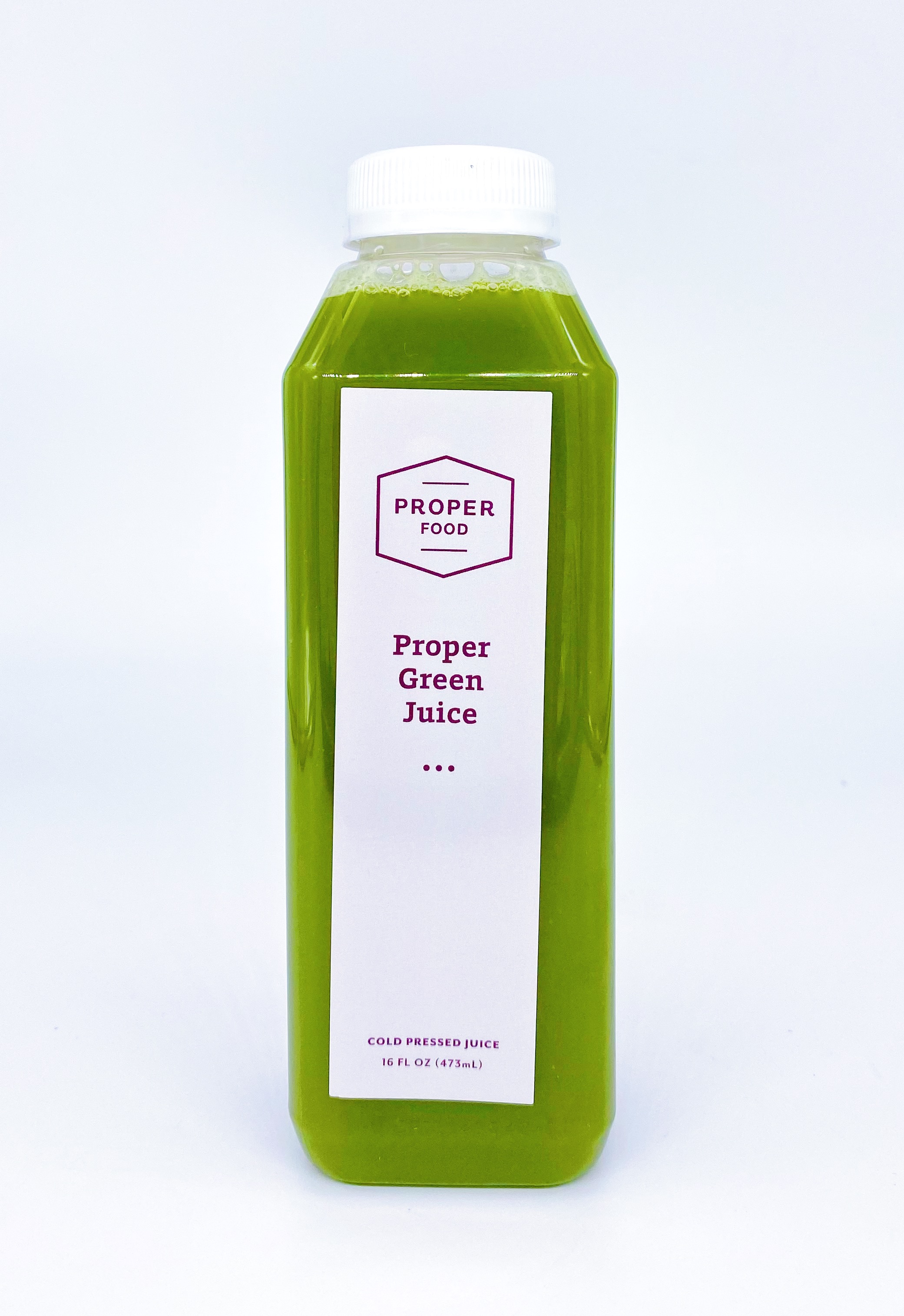 Order 16 oz. Proper Green Juice food online from Proper Food store, New York on bringmethat.com