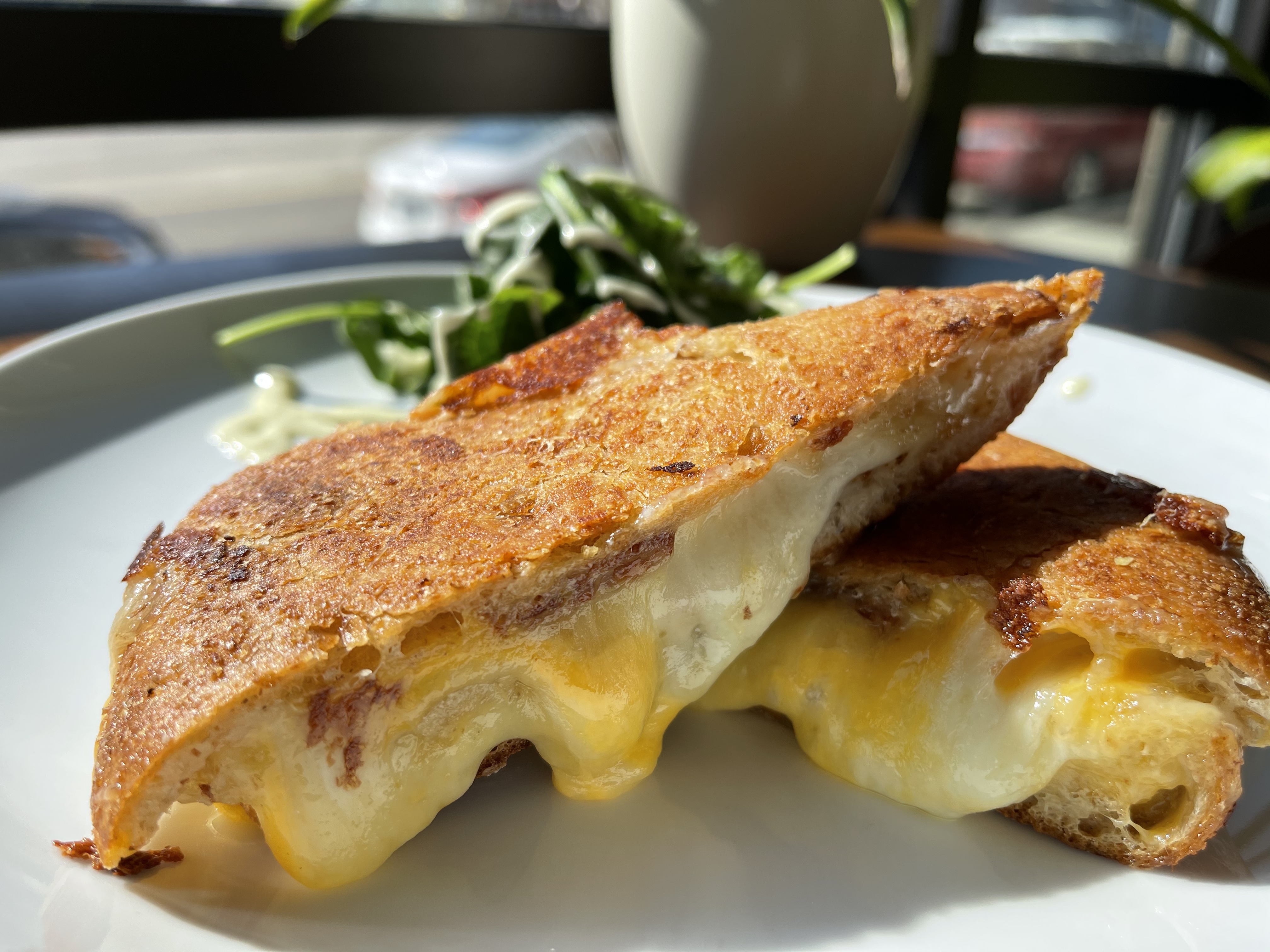 Order Grilled Cheese Sandwich food online from Kaffeine store, Grand Rapids on bringmethat.com