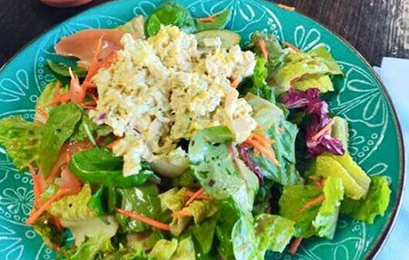 Order Tuna Salad Over Mixed Greens food online from Carmel Cafe store, Brea on bringmethat.com