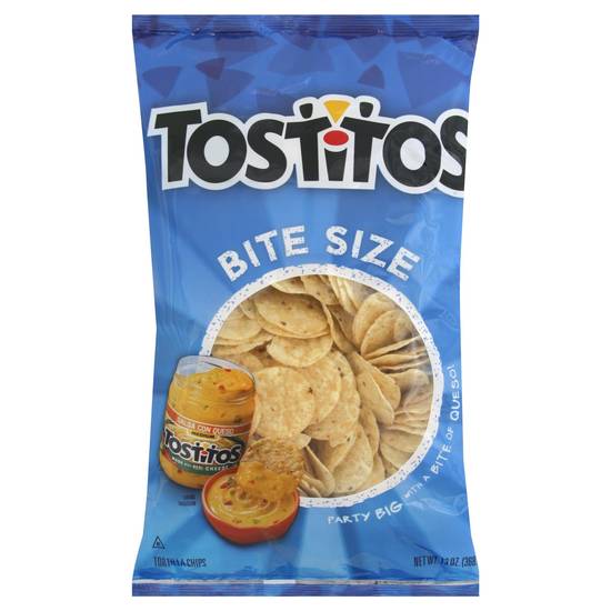 Order Tostitos Bite Size Tortilla Chips (13 oz) food online from Rite Aid store, Eugene on bringmethat.com