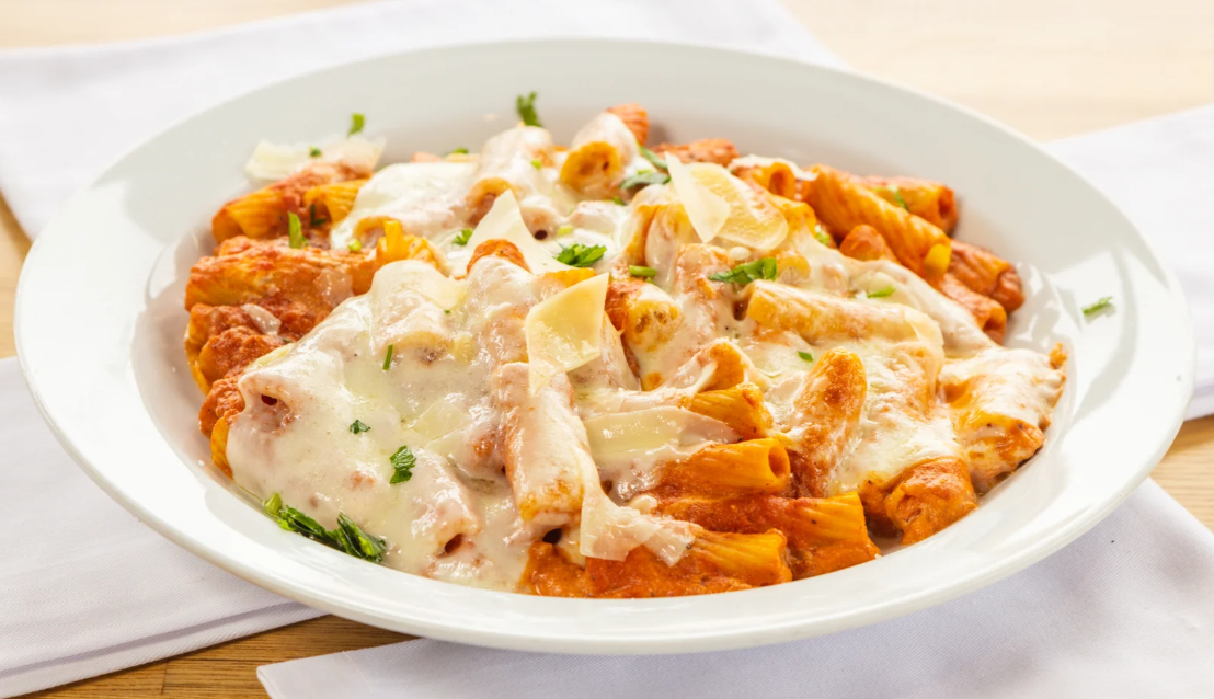Order Baked Rigatoni food online from Pietro's Bakery & Cafe store, Frisco on bringmethat.com