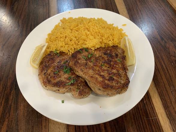 Order Porkchops food online from Silver Spoon Diner store, New York on bringmethat.com