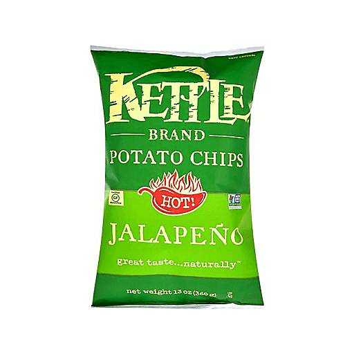 Order Kettle Chips Jalapeno  (13 OZ) 133632 food online from Bevmo! store, Lafayette on bringmethat.com