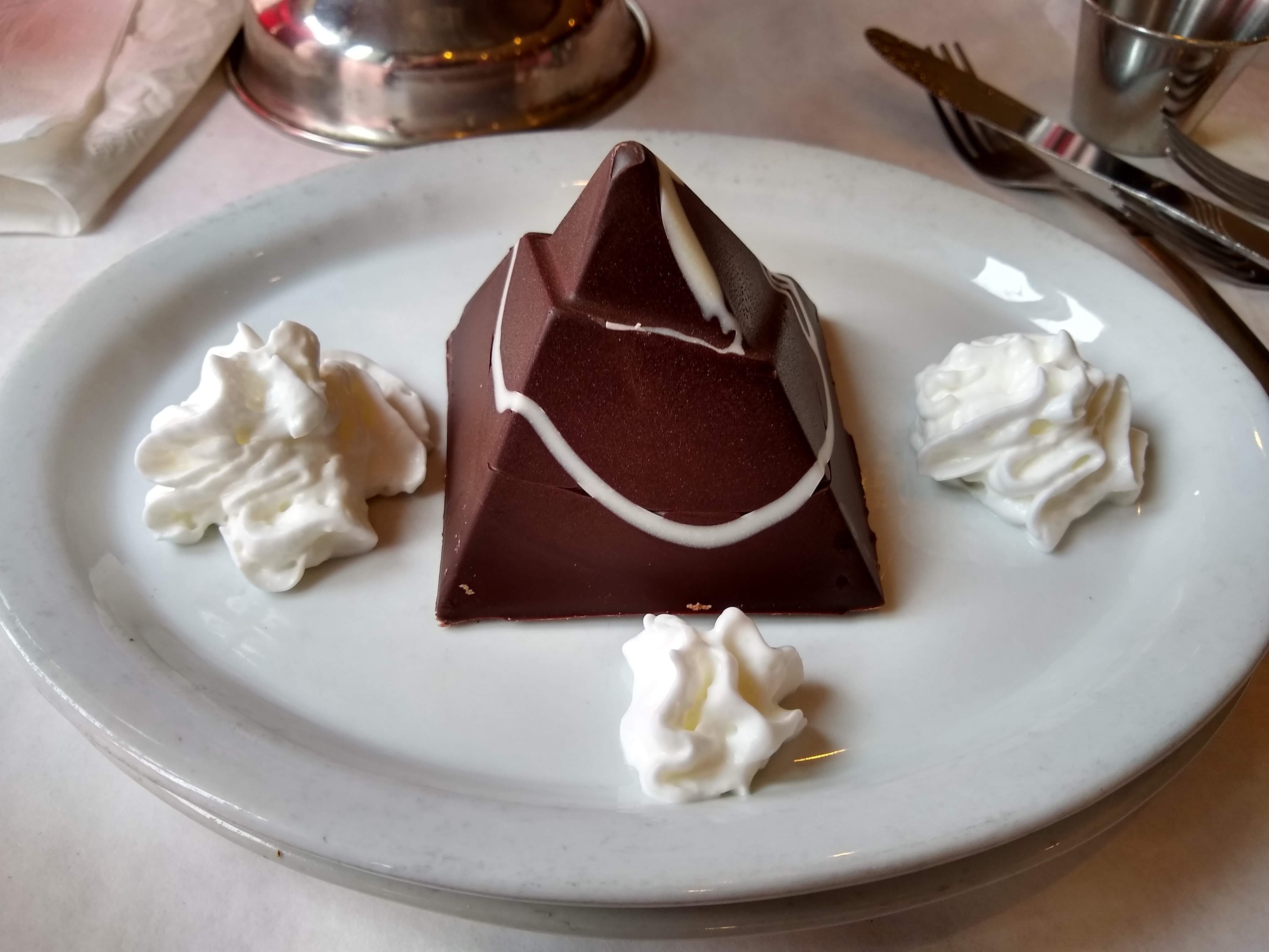 Order Chocolate Moose Pyramid - Dessert food online from Mondo Italiano store, Taos on bringmethat.com