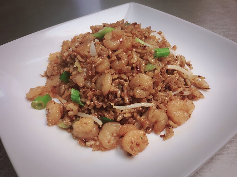 Order F4. Shrimp Fried Rice food online from Hua's China House store, Palos Hills on bringmethat.com