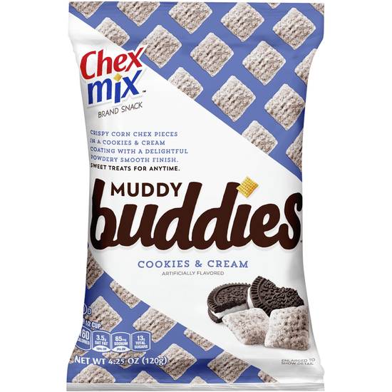 Order Chex Mix Cookies & Cream Muddy Buddies food online from Route 7 Food Mart store, Norwalk on bringmethat.com