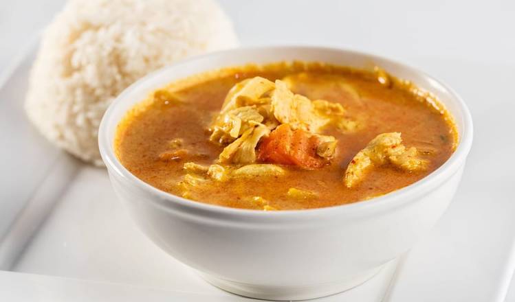 Order Yellow Curry food online from Zato Thai Cuisine & Sushi Bar store, Dallas on bringmethat.com