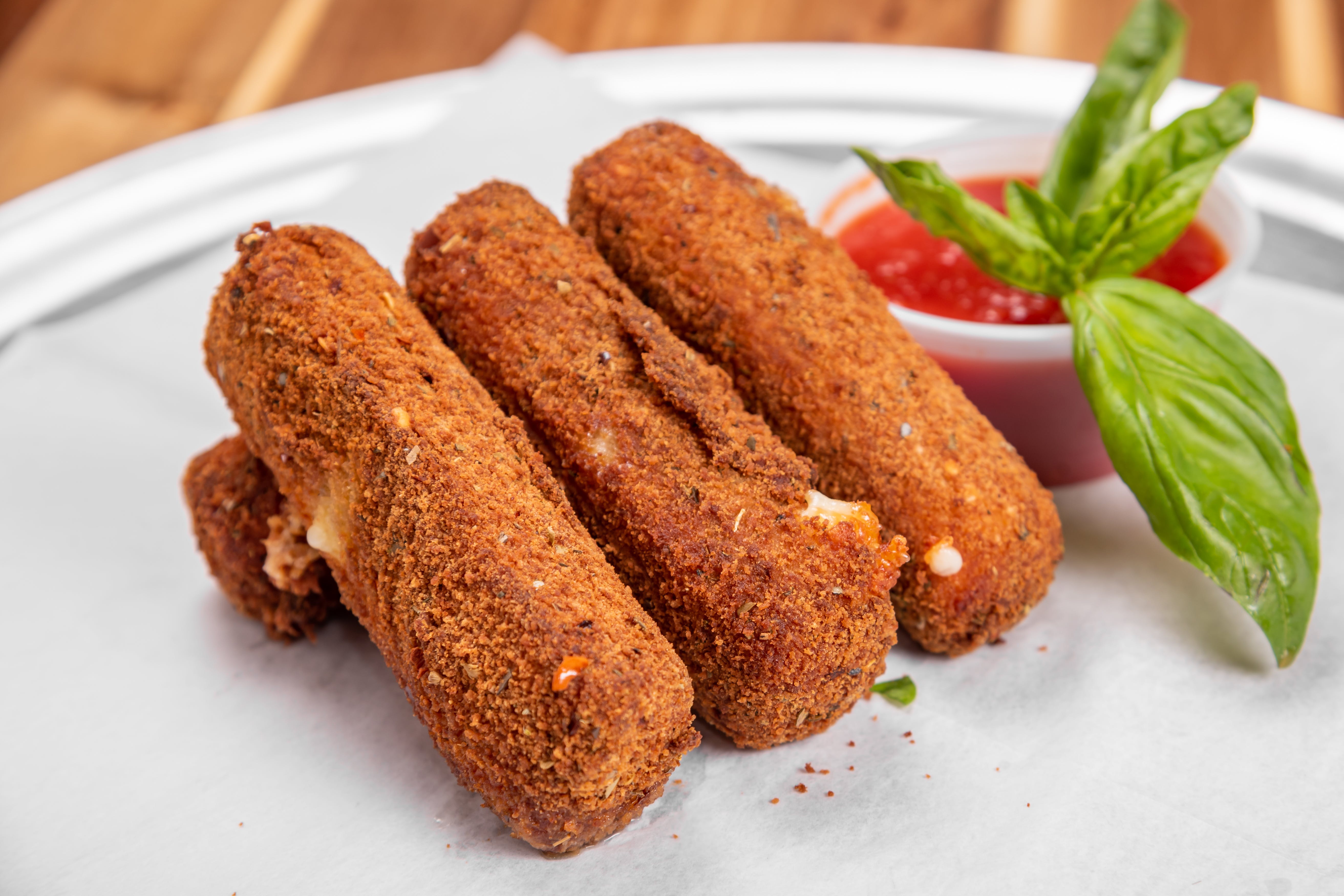 Order Cheese Sticks - Side food online from Focaccia Pizza store, Brooklyn on bringmethat.com