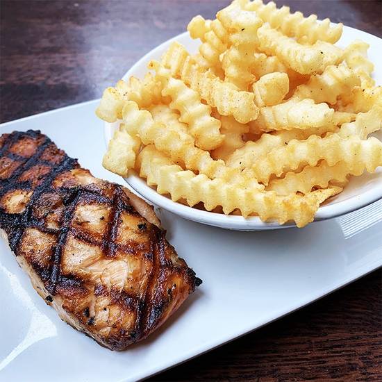 Order Kids' Grilled Salmon food online from Granite City Food & Brewery store, Sioux falls on bringmethat.com