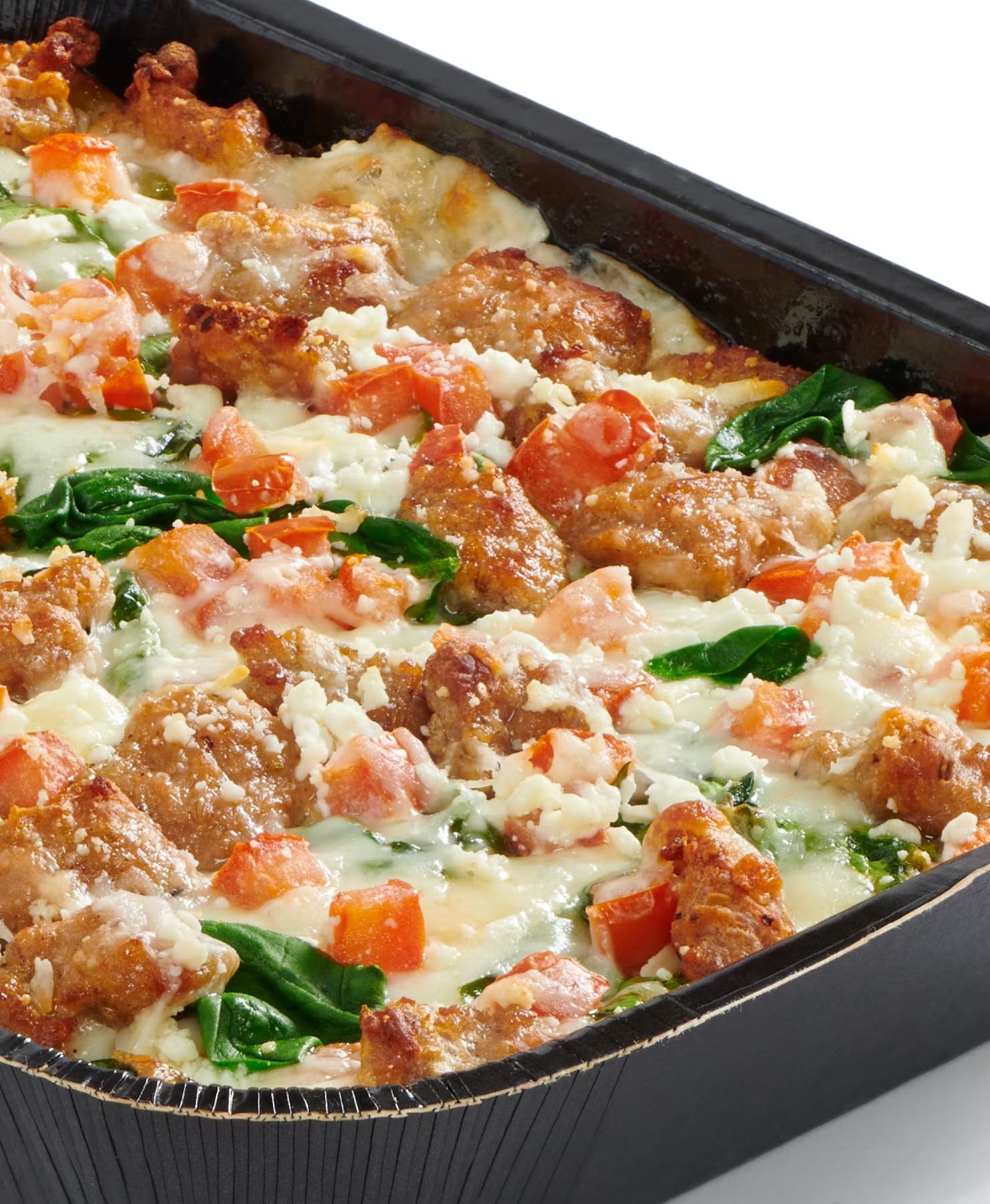 Order Create Your Own Crustless Pizza (Keto Friendly) - Medium (7"x9" Tray) food online from Papa Murphy's Take N Bake Pizza store, Stockton on bringmethat.com