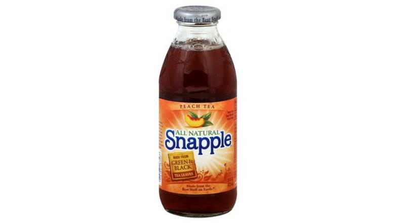 Order Snapple Peach Ice Tea food online from Red Roof Market store, Lafollette on bringmethat.com