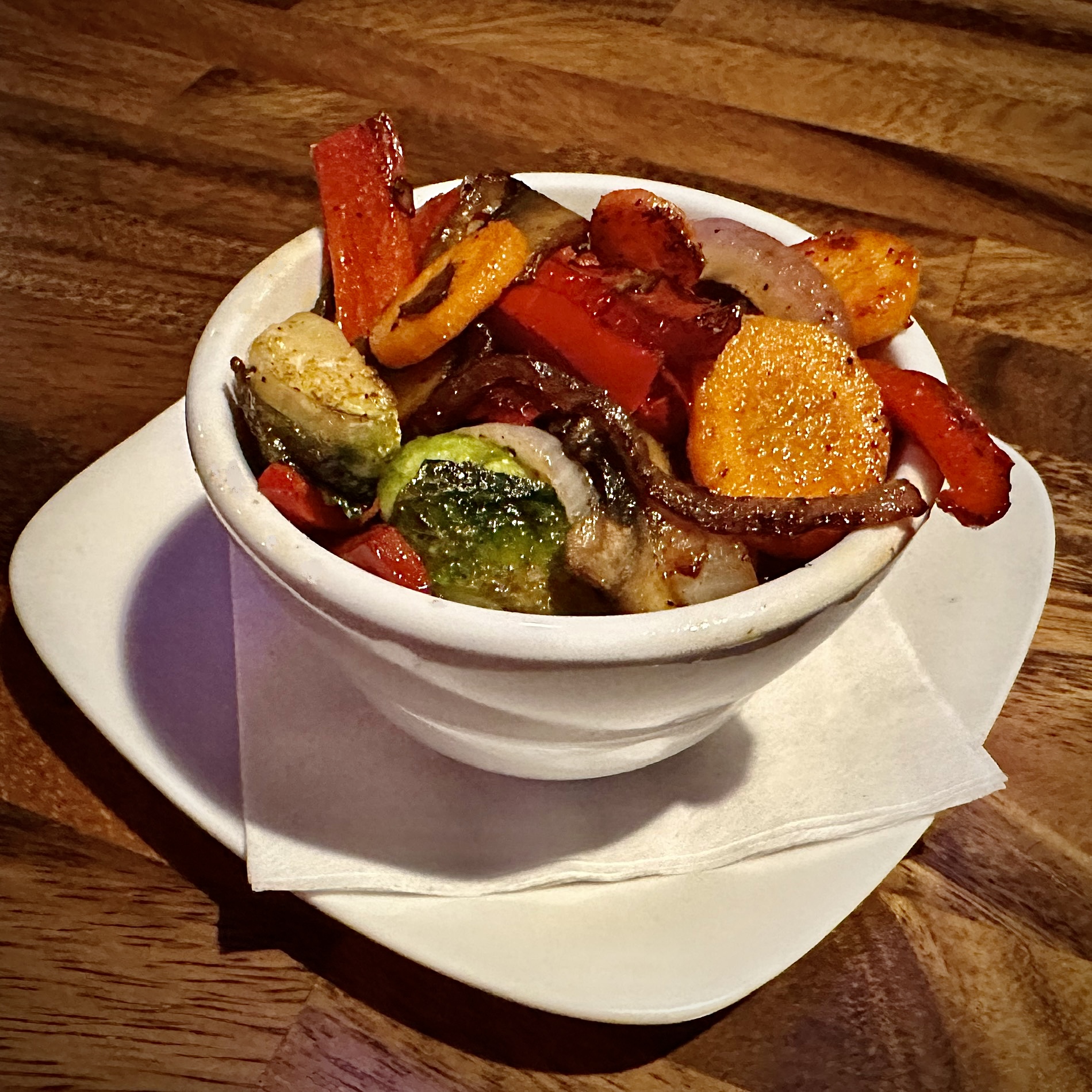 Order Roasted Veggies food online from Dunning Pour House store, Chicago on bringmethat.com