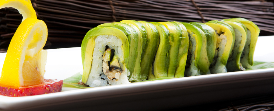 Order Dragon Roll food online from Wasabi Restaurant store, Flanders on bringmethat.com
