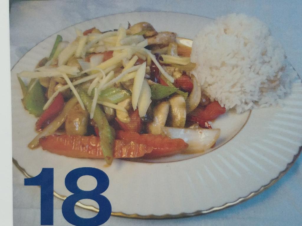 Order 18. Pad Khing food online from Thai Garden To Go store, Clackamas on bringmethat.com