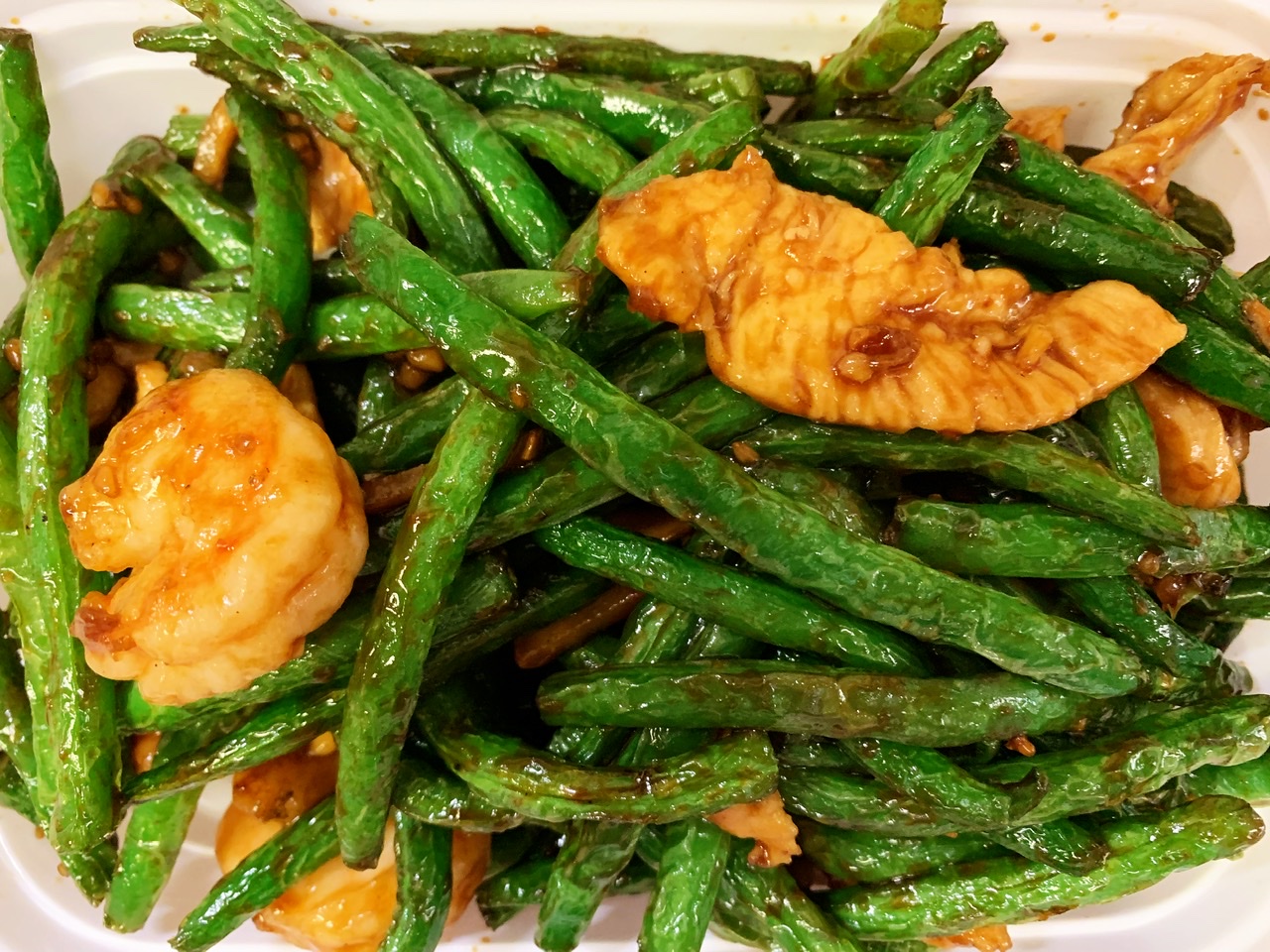 Order 7. Shrimp and Chicken with String Beans food online from Dragon Inn store, Durham on bringmethat.com