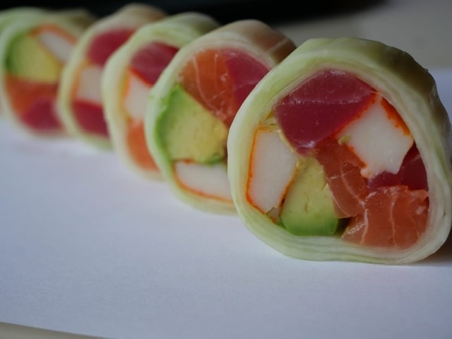 Order Naruto Roll (No Rice, No Nori) food online from That Sushi Spot store, Brooklyn on bringmethat.com