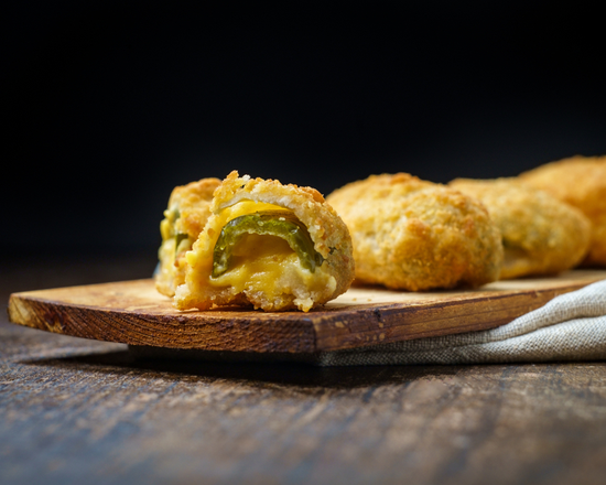 Order Cheddar Jalapeno Poppers food online from Pardon My Panini store, New York on bringmethat.com