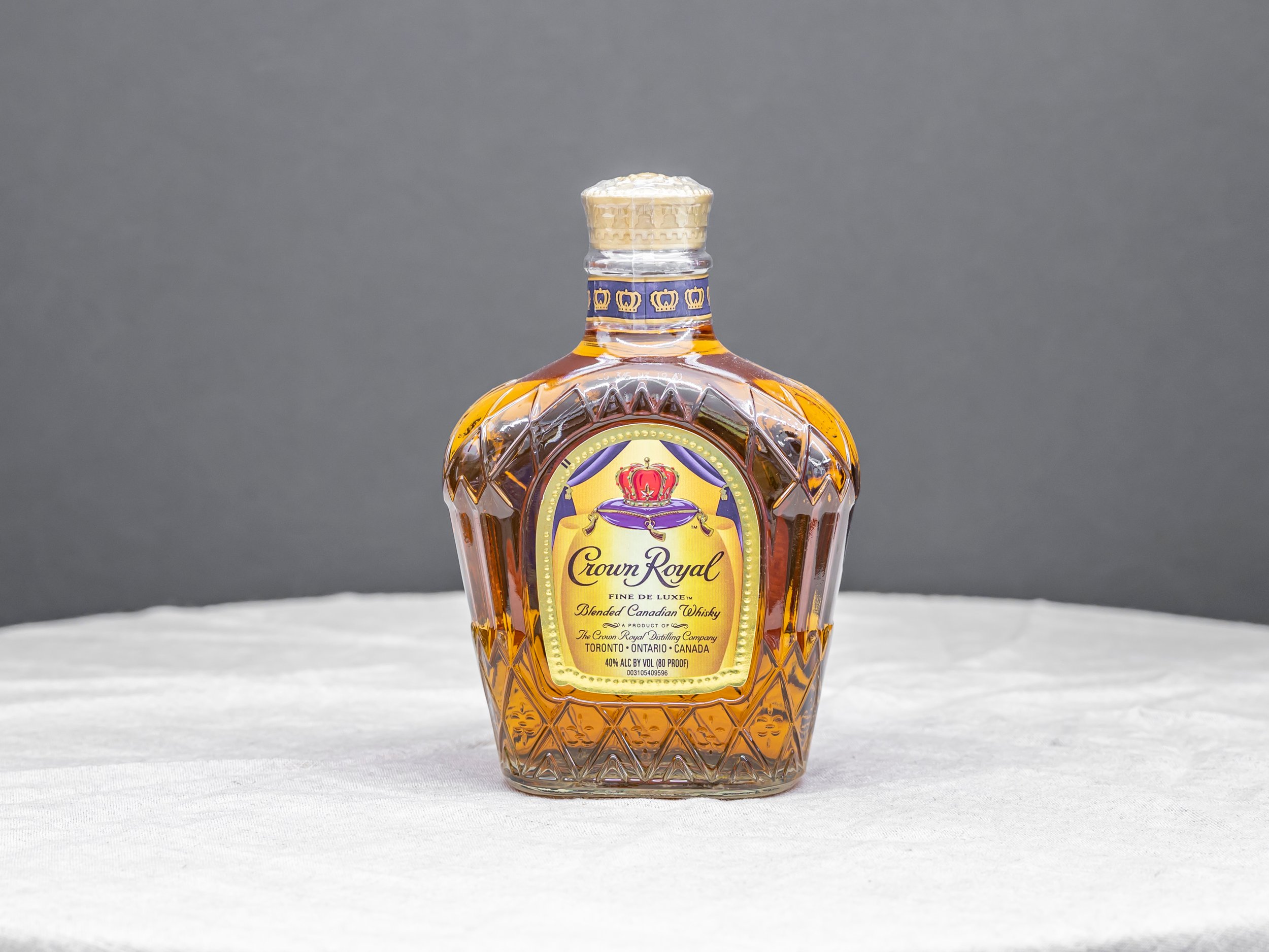 Order Crown Royal Whiskey 750 ML food online from Bistro Liquor store, Huntington Beach on bringmethat.com