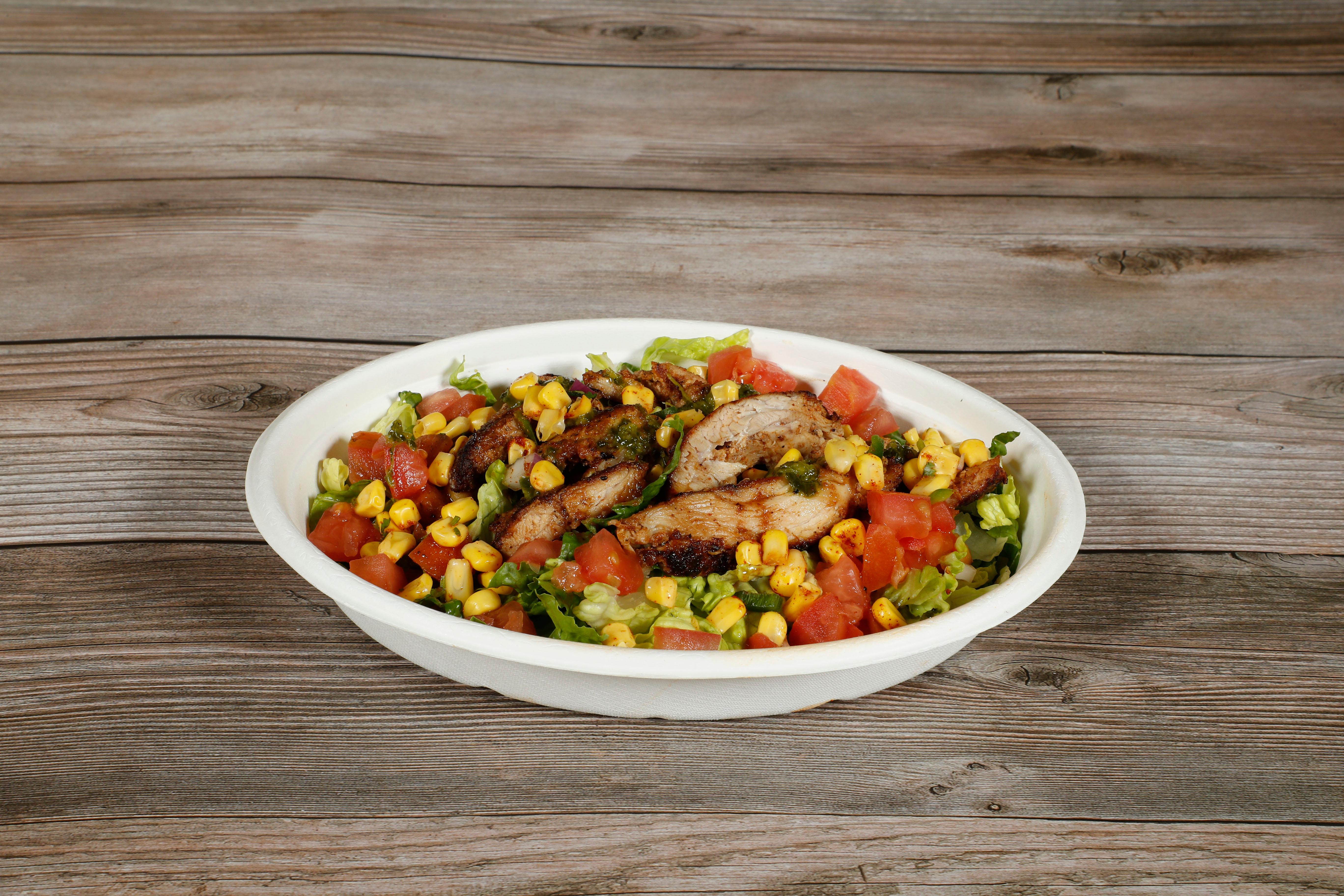 Order Chicken Tikka Salad Bowl food online from Sam & Curry store, San Jose on bringmethat.com