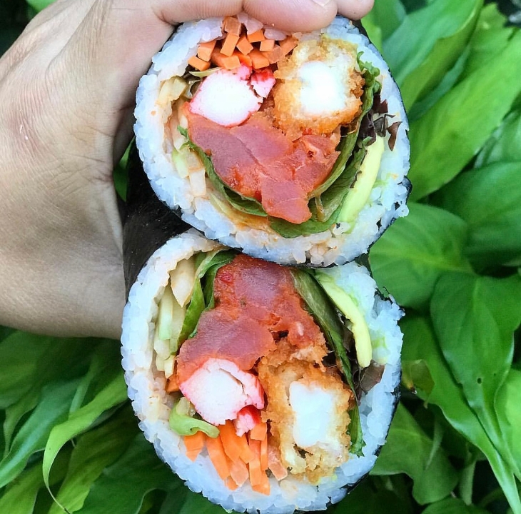 Order WAVE Sushi Burrito food online from Wave Asian Bistro & Sushi store, Mount Dora on bringmethat.com