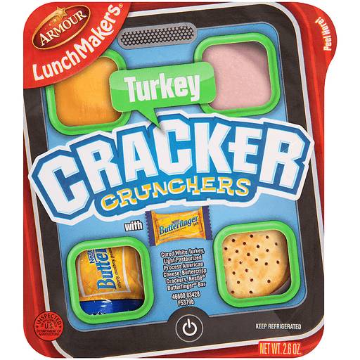 Order Armour Lunch Makers Turkey Cracker Crunchers food online from Exxon Food Mart store, Port Huron on bringmethat.com