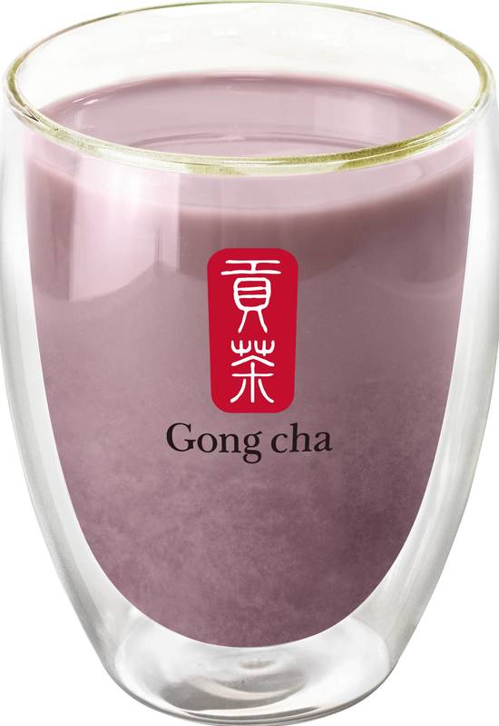Order Purple Sweet Potato Milk Tea (紫薯奶茶) food online from Gong Cha & Fuji Teriyaki store, Silver Spring on bringmethat.com