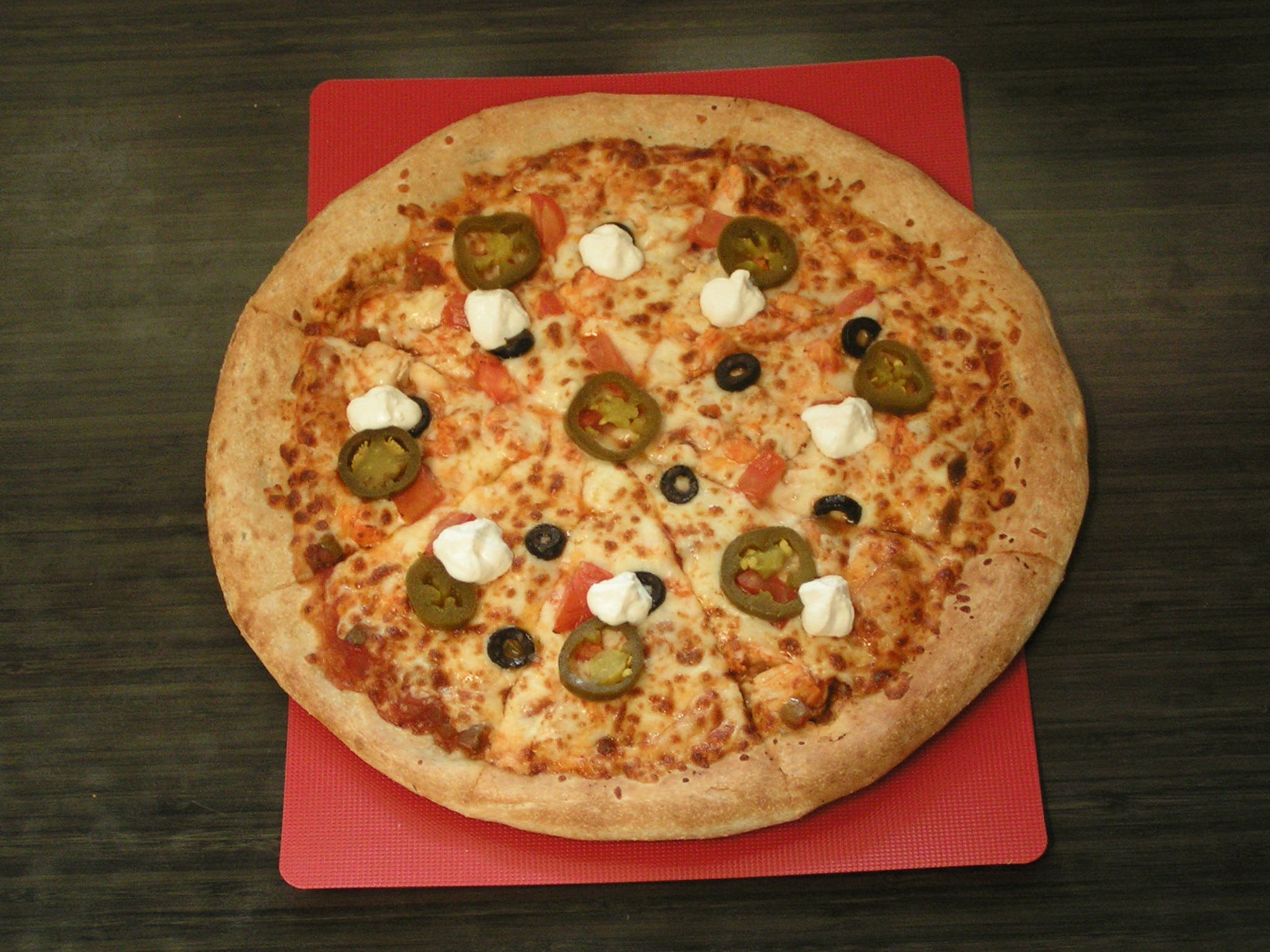 Order MACARENA - 8"  PERSONAL food online from Pepperinos Pizza store, Lewistown on bringmethat.com