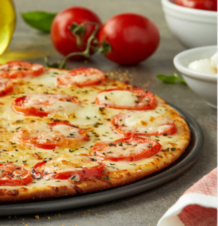 Order Margherita Pizza food online from Donatos Pizza store, Bowling Green on bringmethat.com