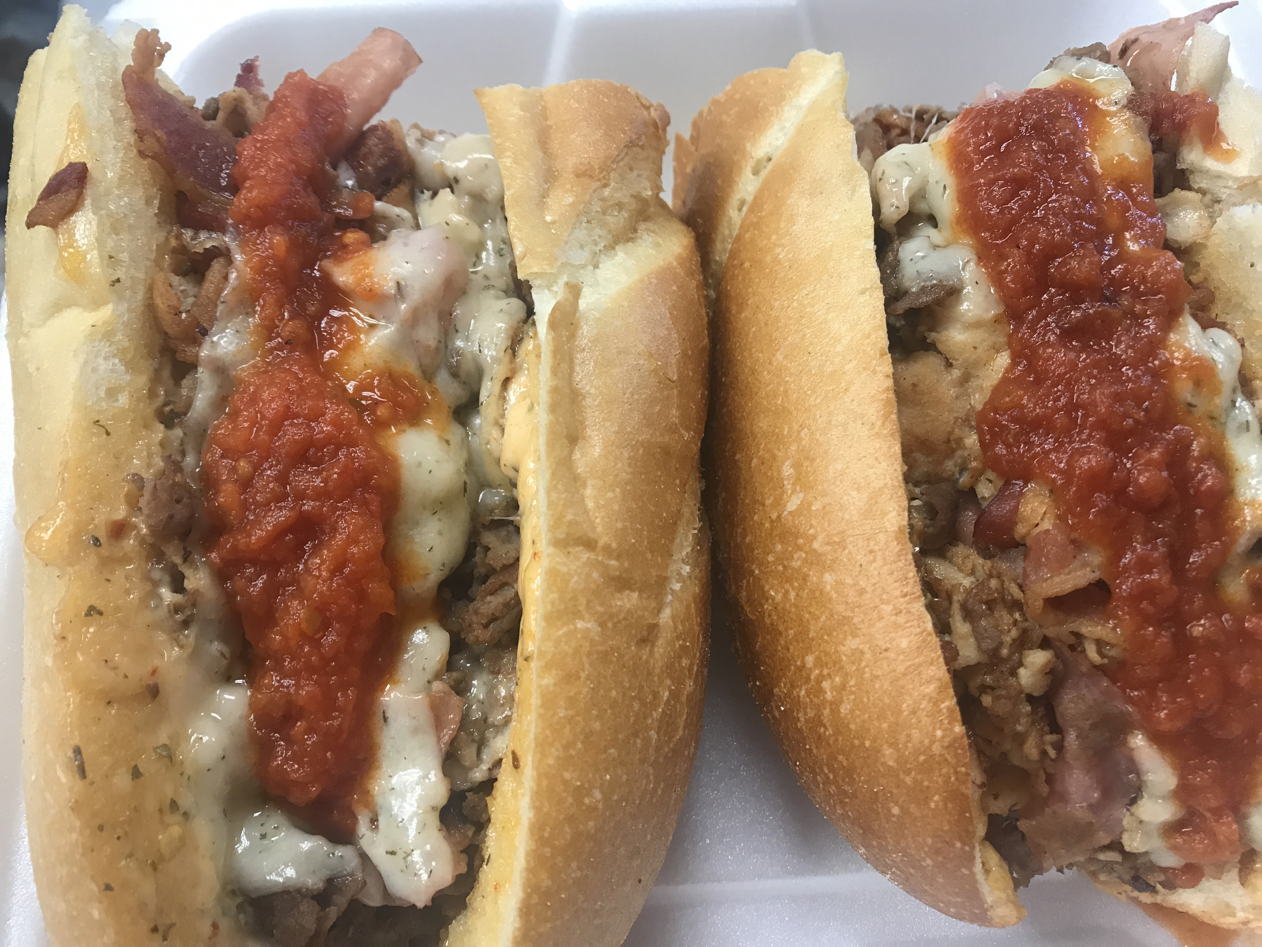 Order Crack Cheesesteak food online from Lennie Hoagies store, Philadelphia on bringmethat.com