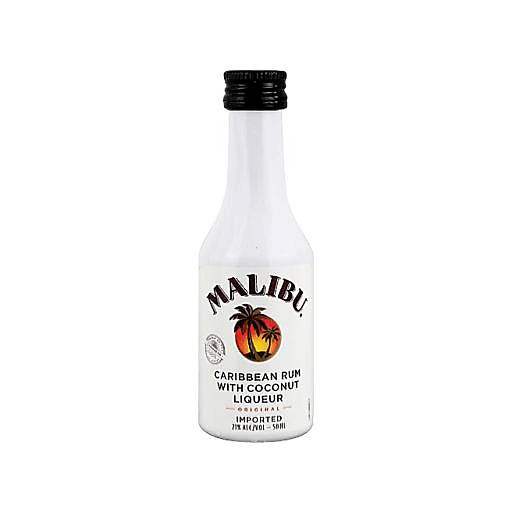 Order Malibu Rum Coconut (50 ML) 7323 food online from Bevmo! store, Costa Mesa on bringmethat.com