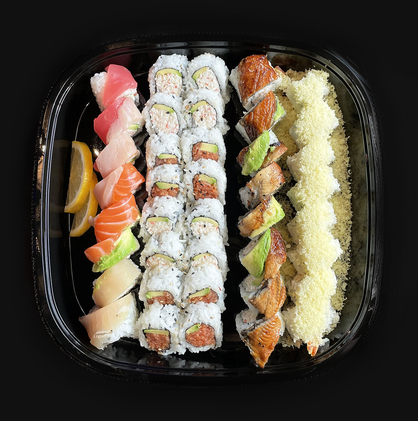 Order Roll Party Tray A food online from Sushi Damu store, Tustin on bringmethat.com
