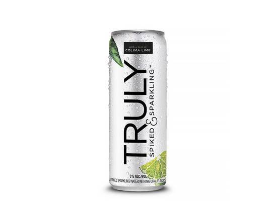 Order Truly Spiked & Sparkling - Lime 6 pack | 5% abv food online from Pink Dot store, Lemon Grove on bringmethat.com