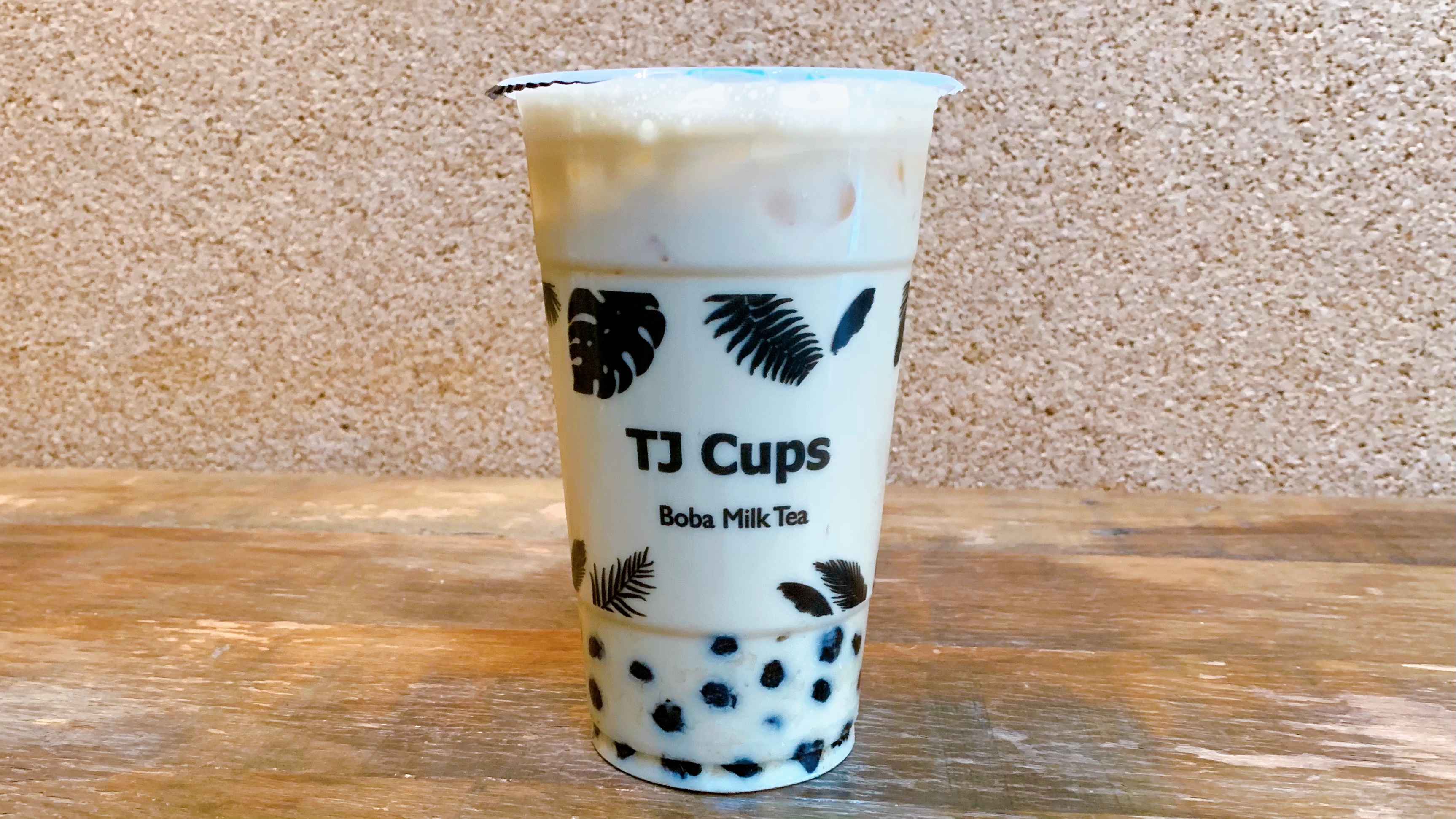 Order Genmaicha Milk Tea food online from TJ Cups store, San Francisco on bringmethat.com