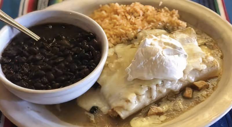 Order Two Enchiladas Verdes food online from Celia's Mexican Restaurant store, Antioch on bringmethat.com