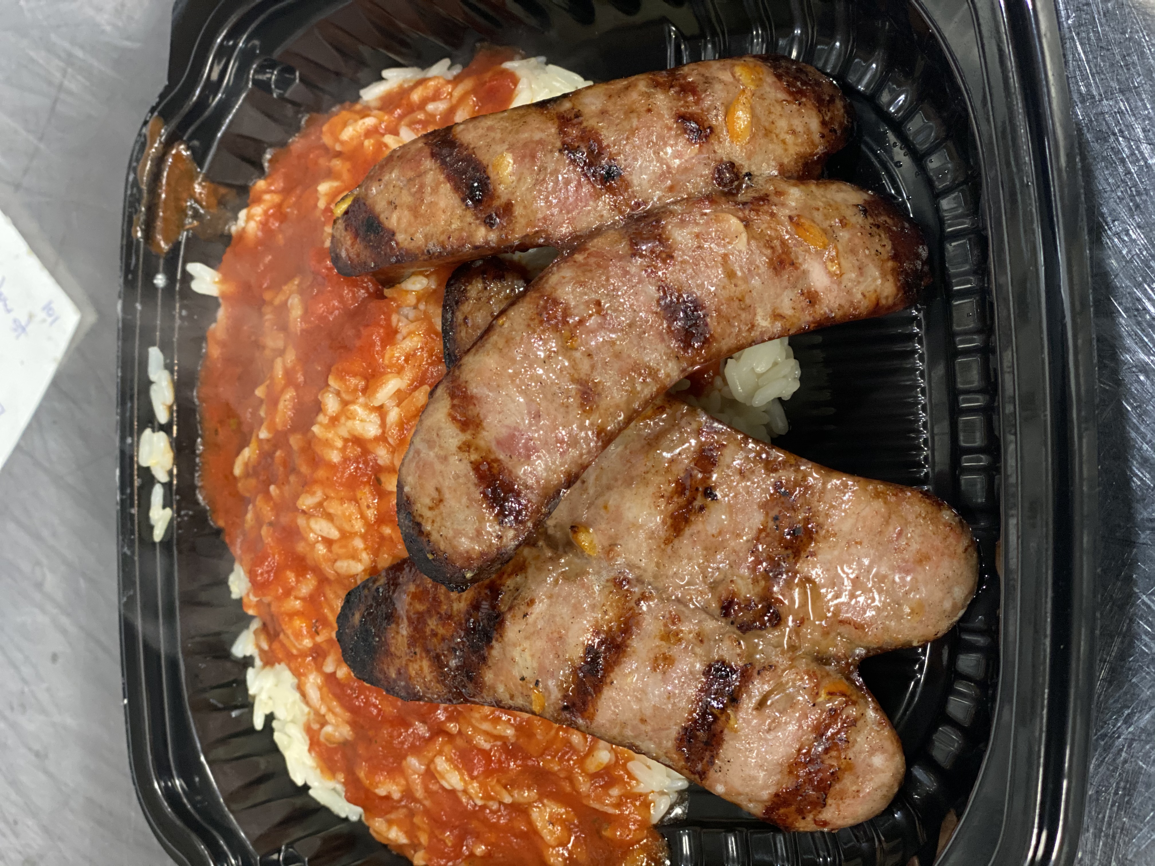 Order Greek Sausage Plate food online from Demos store, Watertown on bringmethat.com