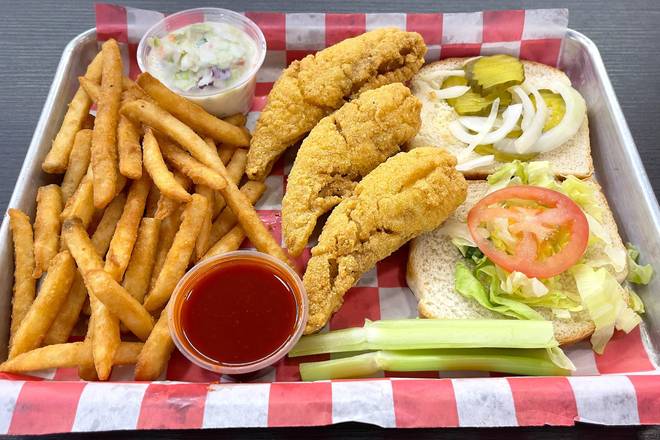 Order Perch food online from Chick Fish store, Goodlettsville on bringmethat.com
