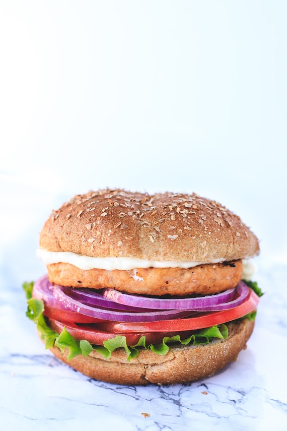 Order Salmon Burger food online from Earle's Grill store, Los Angeles on bringmethat.com