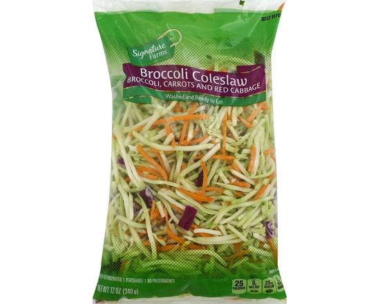 Order Signature Farms · Broccoli Coleslaw (12 oz) food online from ACME Markets store, Norristown on bringmethat.com