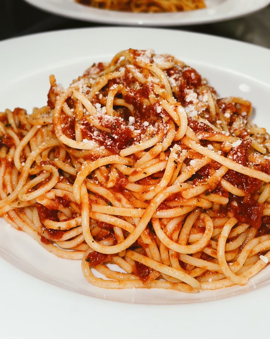 Order Spaghetti with Marinara Sauce - Pasta food online from Pizza Nation store, Las Vegas on bringmethat.com