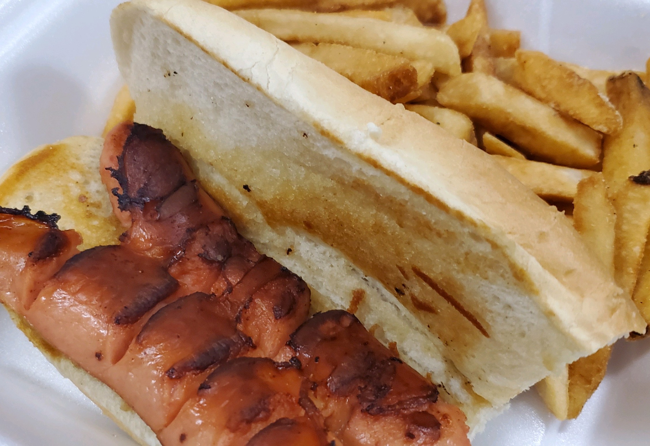 Order Zweigle Red Hot Dog with Fries food online from Knuckles Knockout Grill store, Rochester on bringmethat.com
