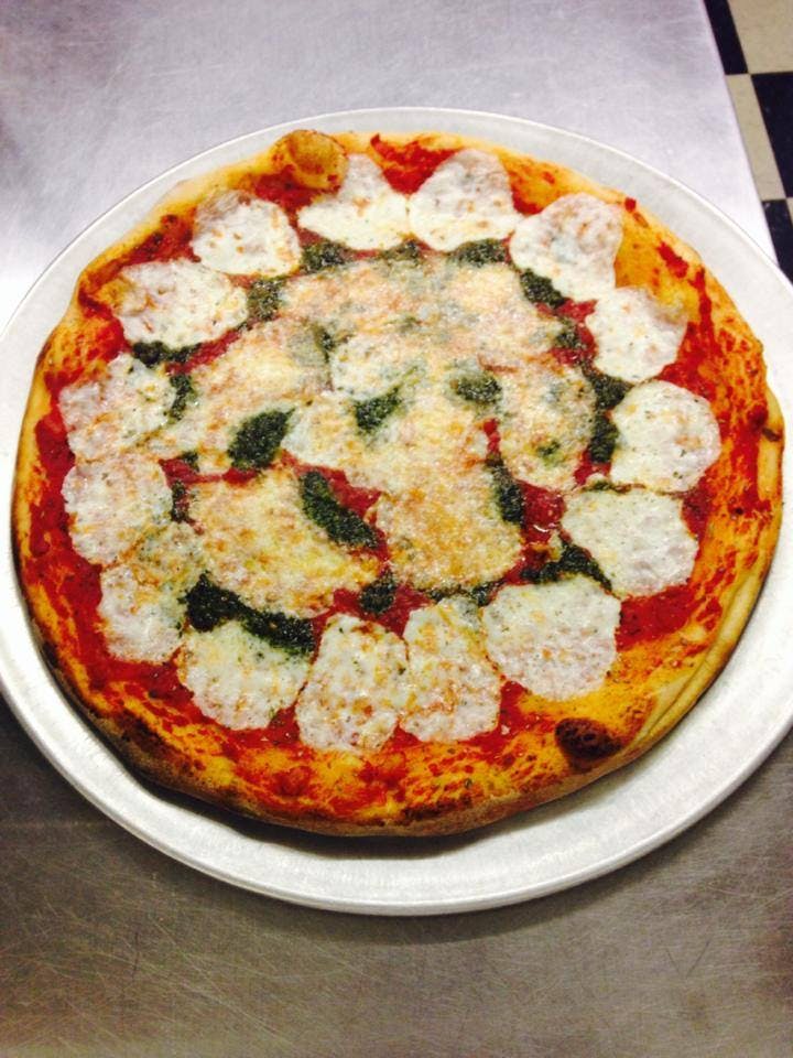 Order Margherita Pizza - Small 10” food online from Hope Pizzeria & Catering store, Blairstown on bringmethat.com